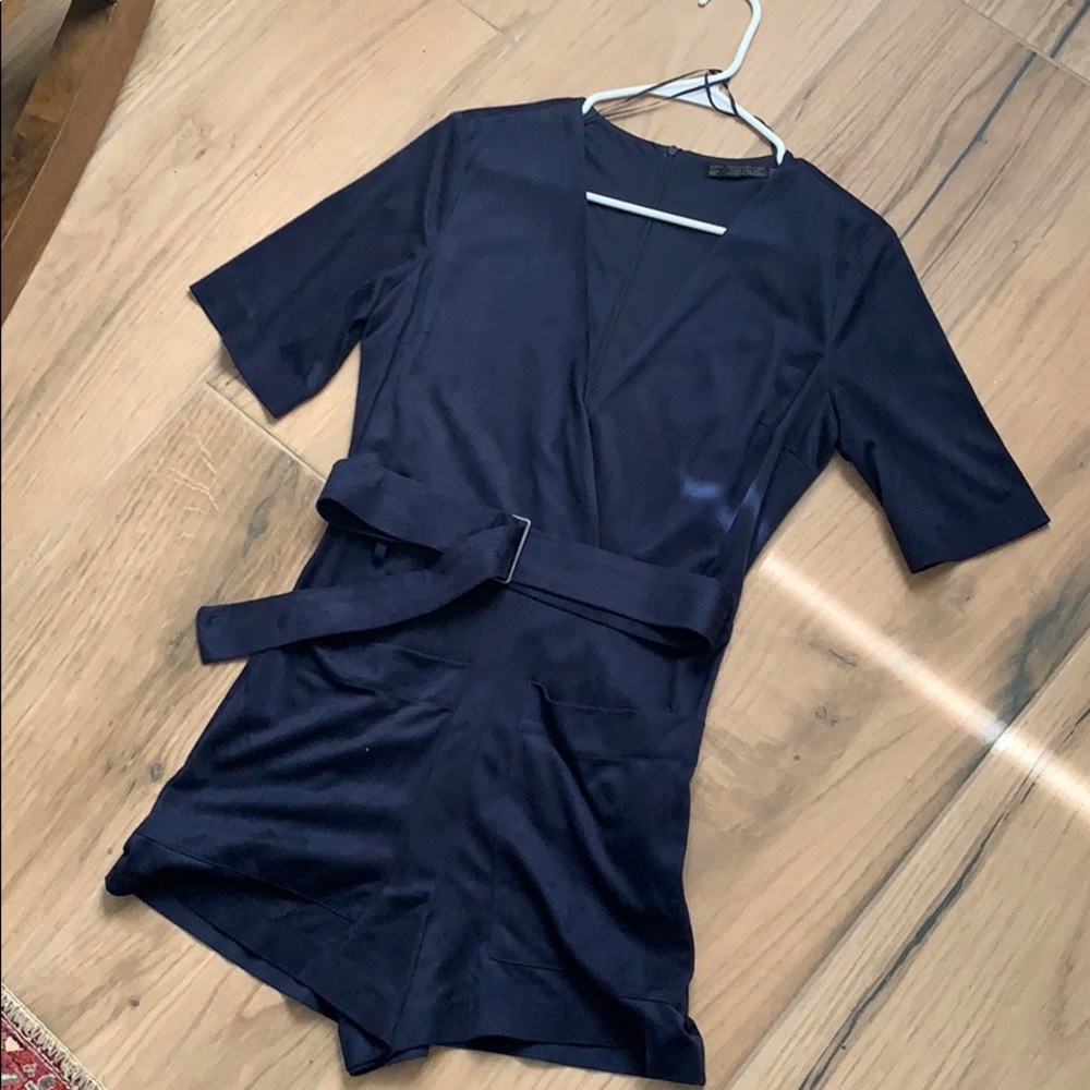 Zara velvet jumper small